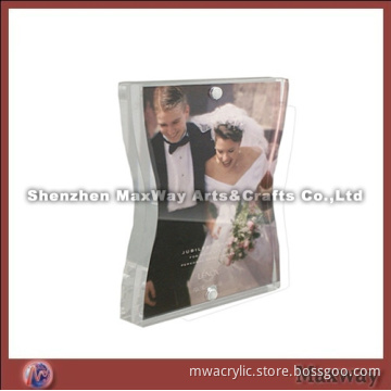 Modern Ingenious Magnetic Counter Acrylic/Plexiglass Picture/Photo/Card/Prints Holder/Frame/Stand